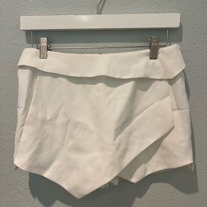 White Skort